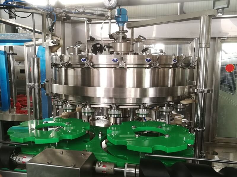 carbonated drink bottling line