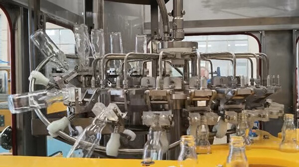 RC18-2 glass bottle juice filling machine