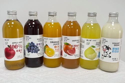 glass bottle juice